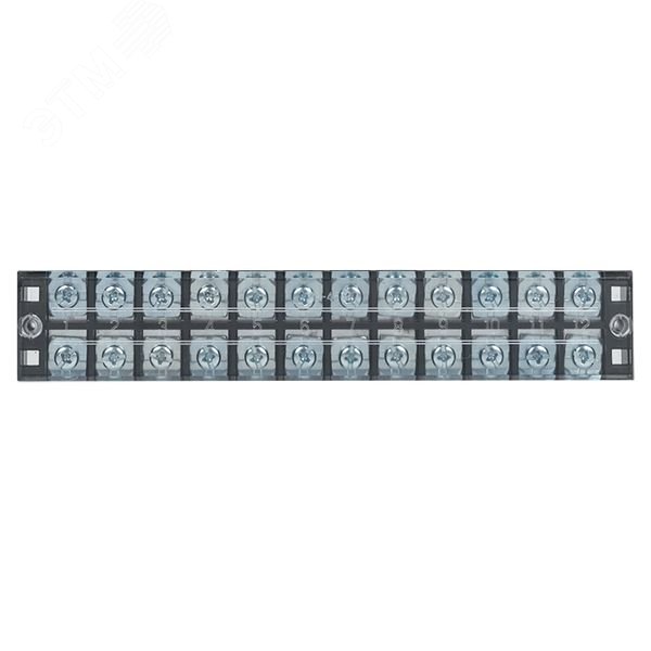 Терминал клеммный TB-4512 до 4.5кв.мм 45А 12 клеммных пар tb-4512