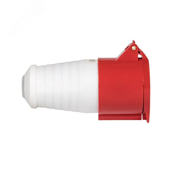 Розетка кабельная 16А 380В 3P+РЕ+N IP44 (215) ps-215-16-380