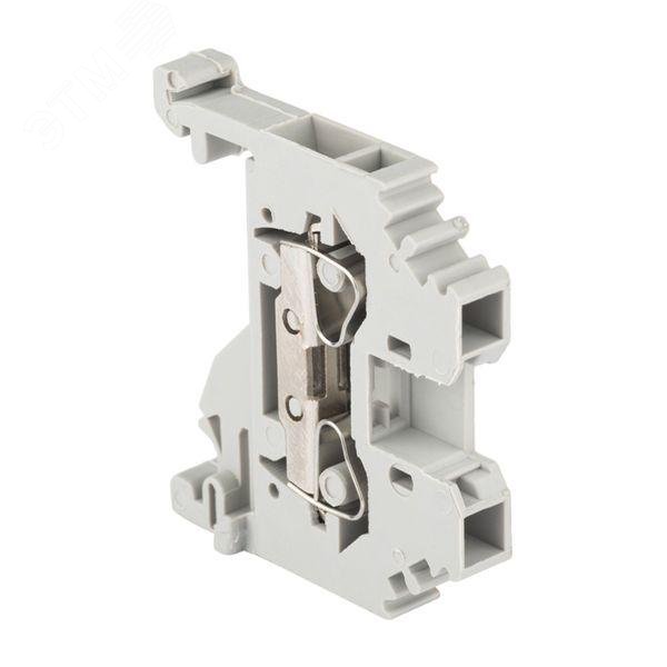 Фото товара Колодка клеммная пружинная JXB-S-4 32А серая PROxima plc-jxb-s-4g