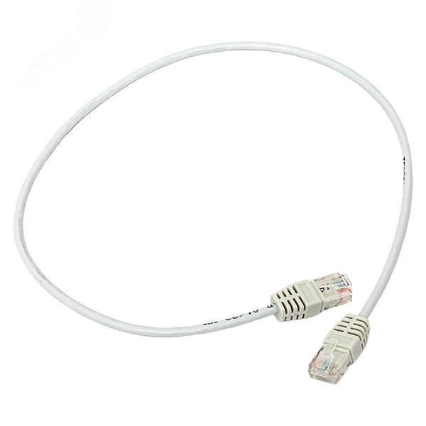 Фото товара Патч-корд кат.5E UTP неэкранир. PVC 1Гбит/с 0.5м сер. TERACOM TRC-5EUTP-PVC-05M-GY