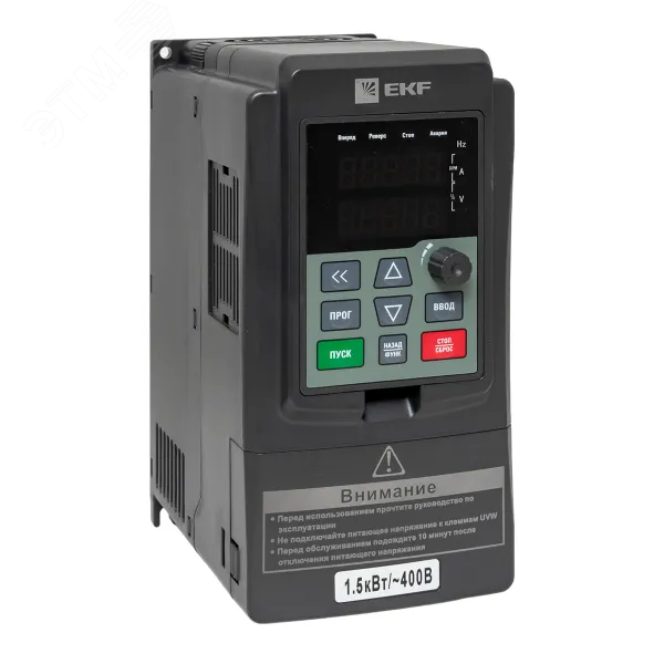 Фото товара Преобразователь частоты 1.5/2.2кВт 3х400В VECTOR-100 PROxima VT100-1R5-3B