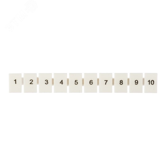 Маркеры для JXB-ST 1,5 с нумерацией 1-10 (100 шт.) PROxima zb-st-1.5-1-10