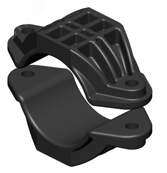 Одиночное кабельное крепление D 65-90 мм scc6590