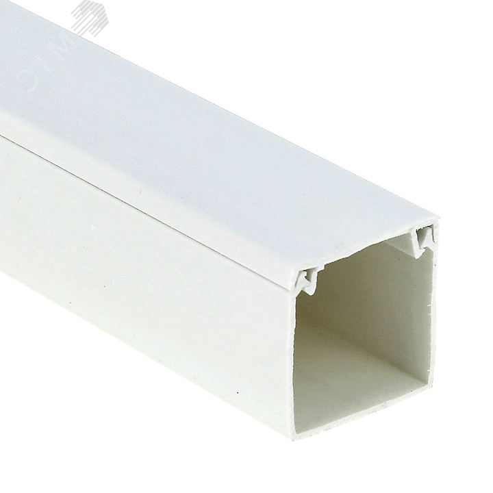 Канал кабельный (40х40) (24 м) белый Plast kk-40-40