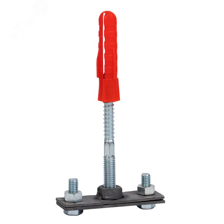 Фото товара Держатель фасадный для полосы 50 мм, L=100мм, HZ PROxima lp-31508