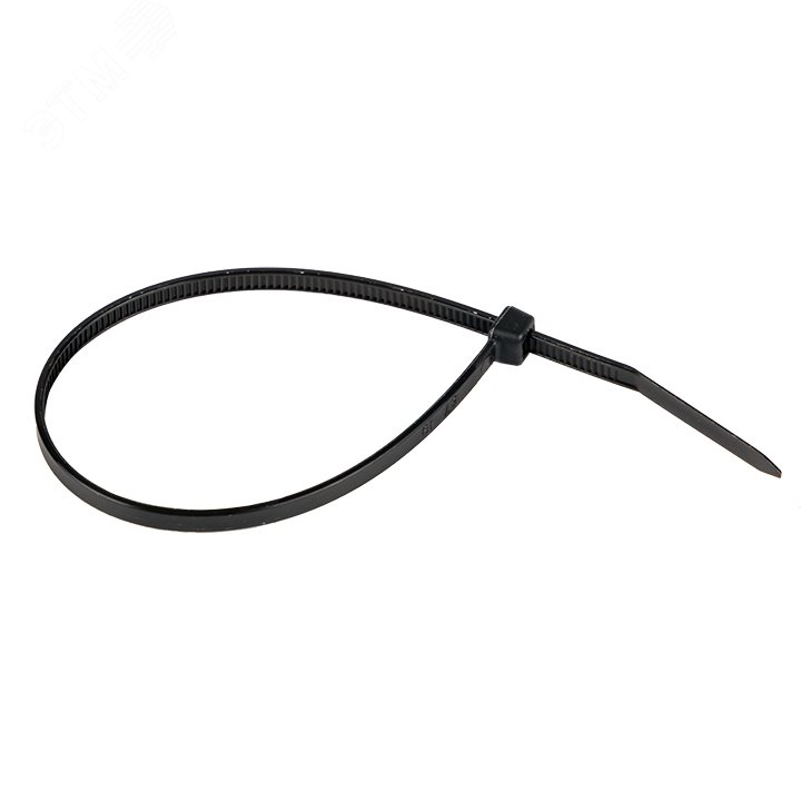 Хомут кабельный 3.6х200 нейл. черн. (уп.100шт) plc-cb-3.6x200