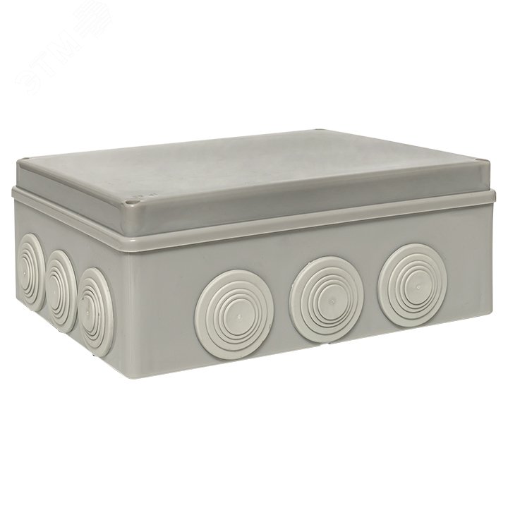 Коробка распределительная КМР-050-043 пылевлагозащитная, 12 мембранных вводов, уплотнительный шнур (240х190х90) PROxima plc-kmr-050-043