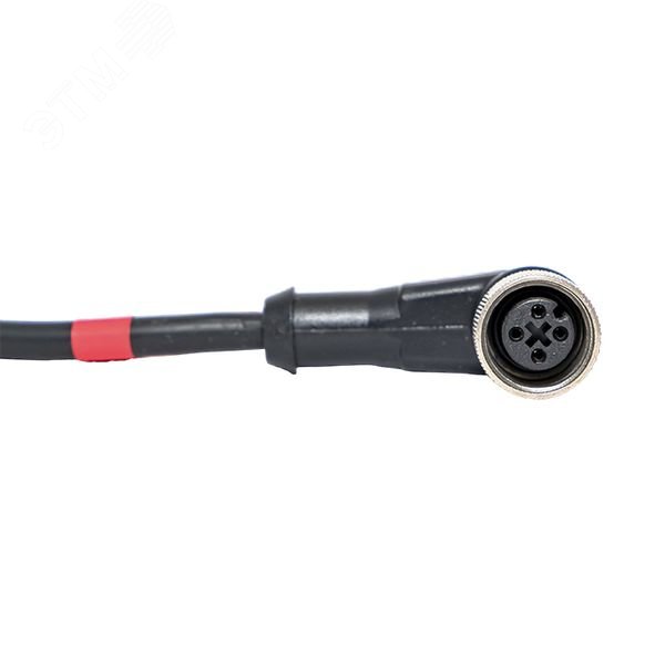 Кабель-разъем М12 4-PIN угловой PLG-12L-4-2 PLG-12L-4-2