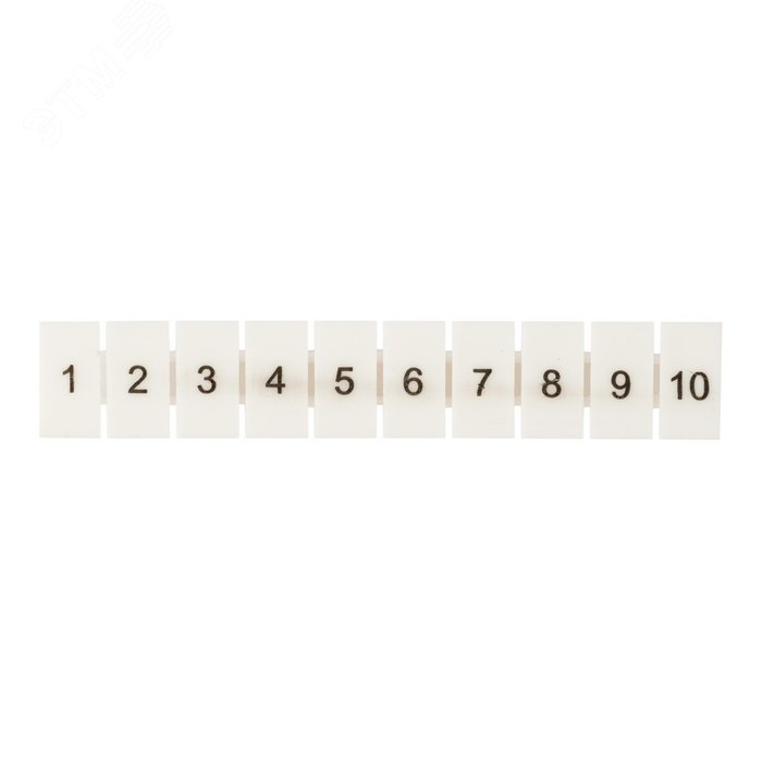 Маркеры для JXB-ST 2,5 с нумерацией 1-10 (100 шт.) PROxima zb-st-2.5-1-10