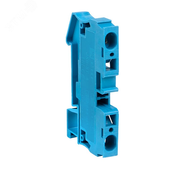 Фото товара Колодка клеммная пружинная JXB-ST-4 41А синяя PROxima plc-jxb-st-4-blue