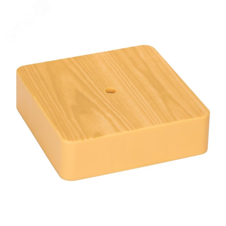 Коробка разветвительная KMP-030-032 (100х100х28) светлое дерево PROxima plc-kmr-030-032-s