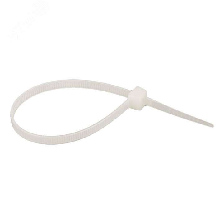 Хомут кабельный 4.8х180 нейл. бел. (уп.100шт) plc-c-4.8x180