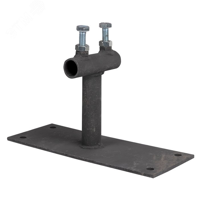 Фото товара Держатель мачты молниеприемника к стене, D=20мм, вынос 100мм, для молниеприемника 16мм PROxima lp-04007-sp