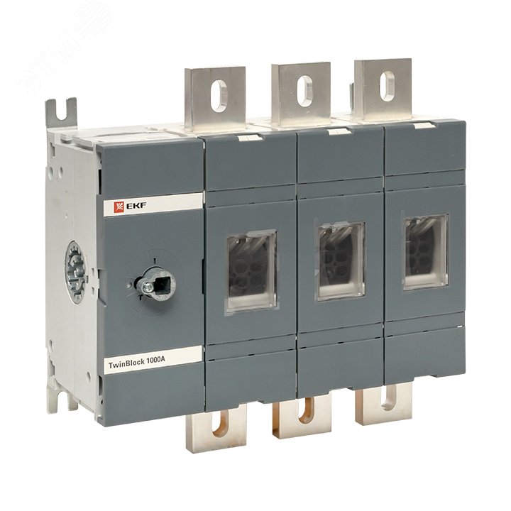 Рубильник 3п 1000А без рукоятки управления TwinBlock PROxima tb-s-1000-3p