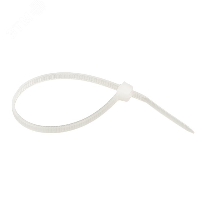 Хомут кабельный 2.5х120 нейл. бел. (уп.100шт) plc-c-2.5x120