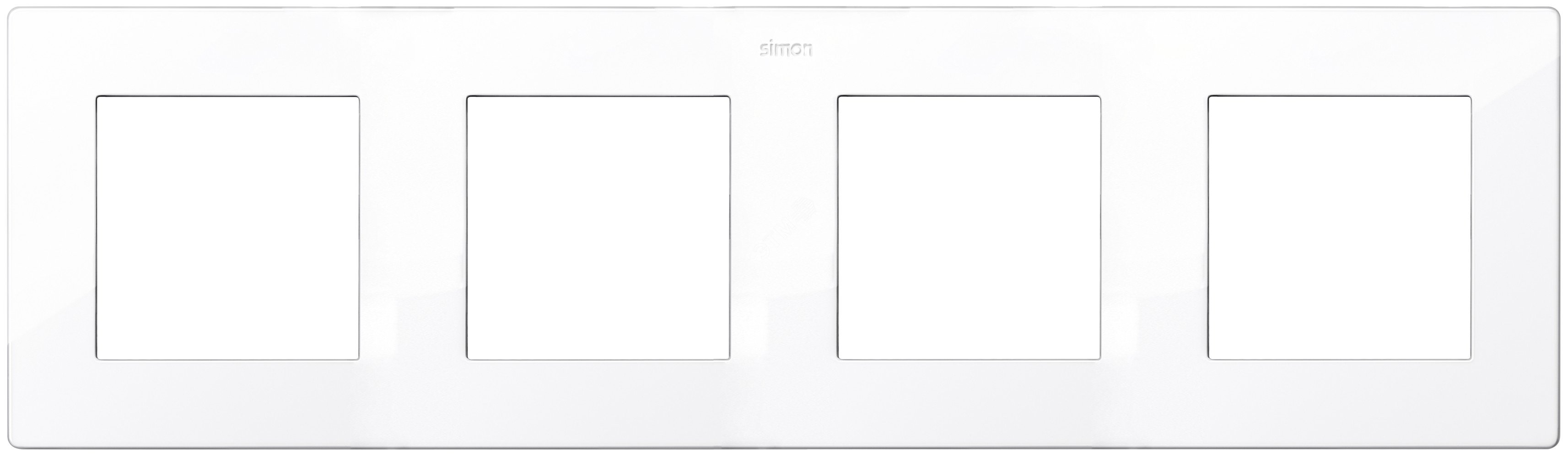 Рамка 4-м Simon24 бел. 2400640-030