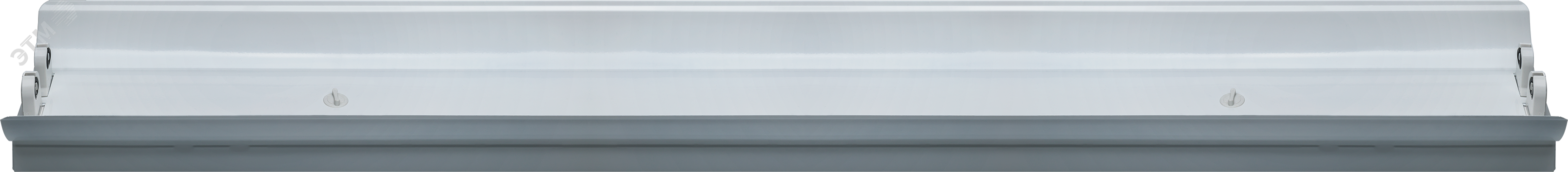 Светильник светодиодный ДПО IP20 без ламп и стекла (аналог ЛПО-2х36) отражатель заказывается отдельно (артикул 61445) 20574