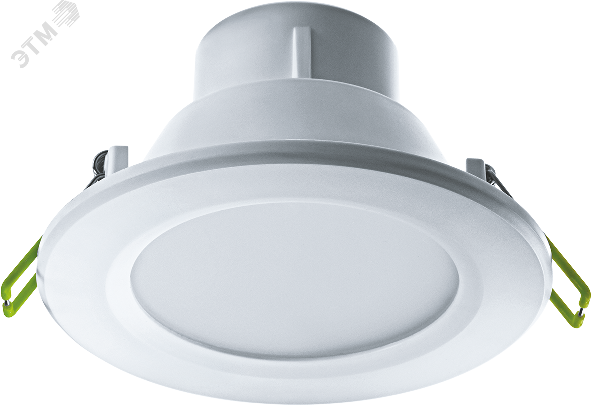 Светильник светодиодный ДВО-10w 4000K 700Лм белый 18505