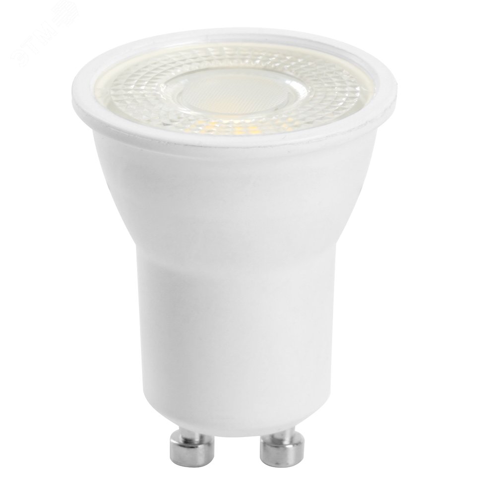 Лампа светодиодная LED 5вт 230в GU10 белый с линзой 38 град 51219