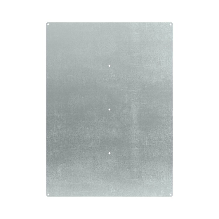 Монтажная панель для цельного навесного шкафа из фибергласа, металл, 800х600 (ВхШ) мм CN5086MP