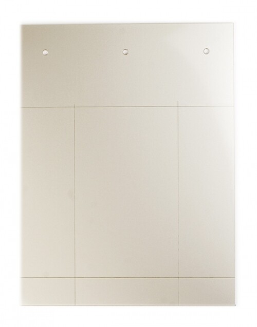 Табличка полужесткая для маркировки оболочек. Клейкое основание. ПВХ. Металлик TASE60100AM