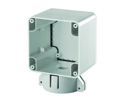 Коробка на столб. Монтаж с торца DIS137131