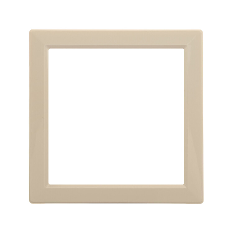 Декоративная вставка для металлических рамок "Avanti", бежевая, 1 пост (2 мод.) 4405852D