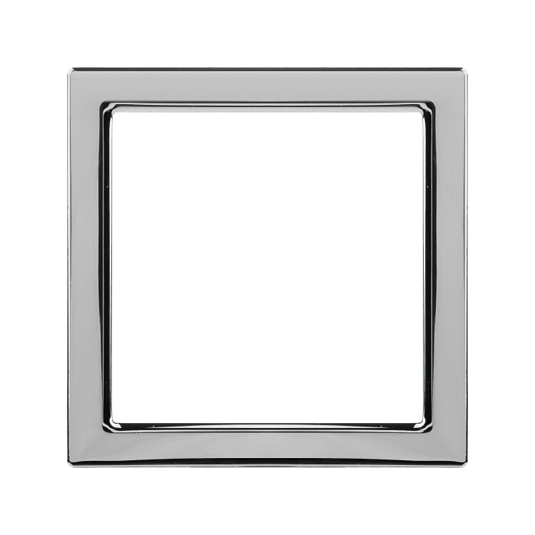 Декоративная вставка для рамок из натуральных материалов Avanti хром, 1 пост (2 мод.) 4404822D
