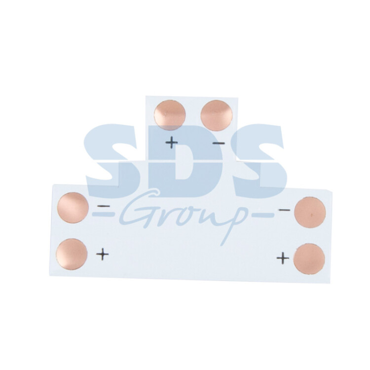 Плата соединительная (T) для одноцветных светодиодных лент шириной 10 мм 144-125