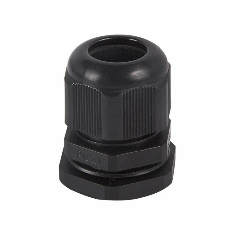Кабельный ввод PG-21 (13-18 мм) черный 07-8021-1