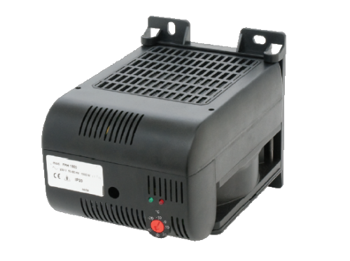 Обогреватель в пластиковом кожухе с вентилятором 1200 Вт, встроенный термостат, 230 В R5FPH1210