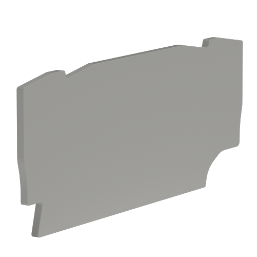 Крышка для клеммы 4 точки подключения на 4 кв.мм ZEFC421BL