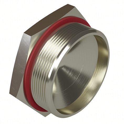 Взрывозащищенная заглушка Ex d e, М70x1,5. Нержавеющая сталь AISI316L. IP66/67/68 EXD6050-M75SX