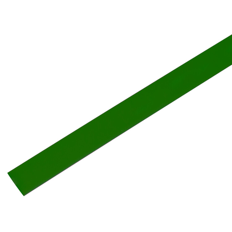Трубка термоусаживаемая ТУТ 10,0/5,0мм, зеленая, 1м, 55-1003