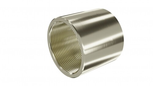 Взрывозащищенная Ex e соединительная втулка. М25x1,5. Никелированная латунь. IP66/67 EX6003-25