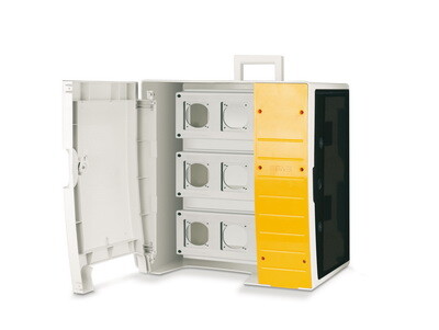 MBOX3 Корпус на 39 модулей и 9 постов с основанием 70х87 мм. DIS6570038