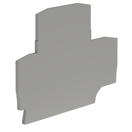 Крышка для двухуровневой клеммы на 4 кв.мм ZEFD401GR