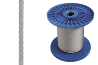 Трос стальной, толщина 3 мм, DIN 3055 CM625503