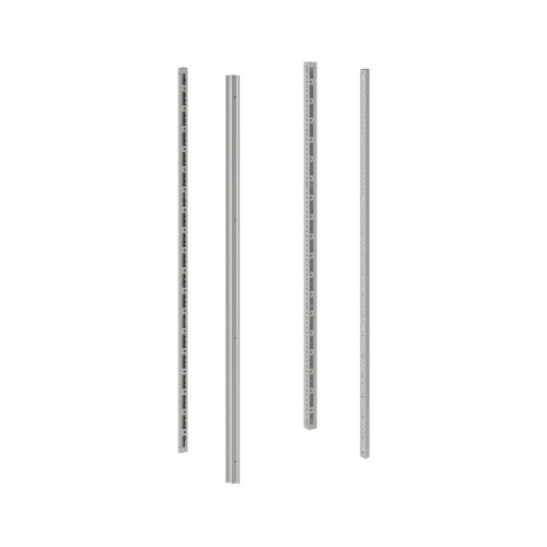 Стойки вертикальные, В=1000мм, без дополнительных креплений, 4шт RAL7035 R5KMN10