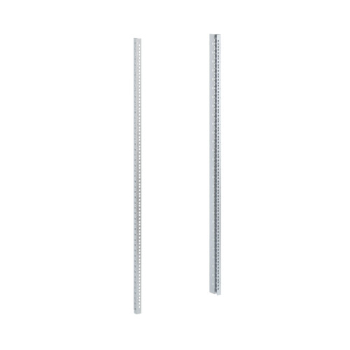 Вертикальные монтажные профили 28U, "С" для напольных 19" IT-корпусов ДКС серии CQE, 2шт R5VUG28C