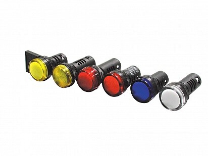 Индикатор помехозащищенный ND16-22D/4K2 бел. AC 230В 146696