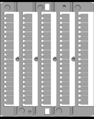 CNU/8/51 символ "19", горизонтальная ориентация ZN8Y19H