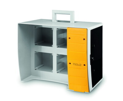 MBOX2 Корпус на 16 модулей и 4 поста с основанием 136х125 мм. DIS6560024