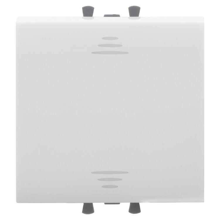 Инвертор одноклавишный модульный, "Avanti", "Белое облако", 2 модуля 4400122