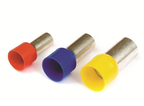 Наконечник-гильза 12 мм с изолир.фланцем 10,00 кв.мм красный (НШВИ) 2ART509NR