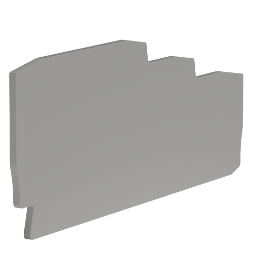 Крышка для трехуровневой клеммы на 2,5 кв.мм ZEFT251GR