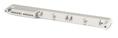 Фиксатор на 3 клеммных блока с установленными 3 клеммными блоками. Для корпусов типа M550 на 16 модулей или M400 на 16 модулей DIS6540362C