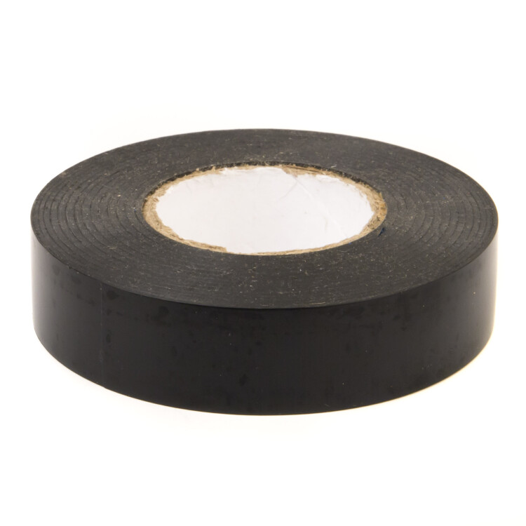 Лента изоляционная ПВХ 19x0,15 20м в рулоне Черная PVC192015BK