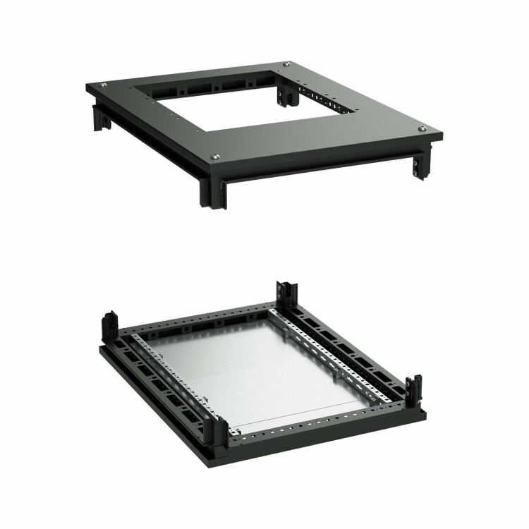 Крыша с фланцем и основание для 19" IT-CQE 800x1200, RAL9005 R5RKTB812FITB