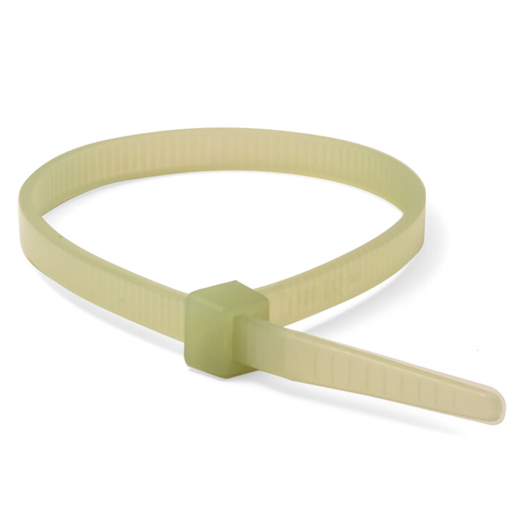 Хомут кабельный 4.8х300 P6.6 термоустойч. оливк. (уп.100шт) 25217SRT